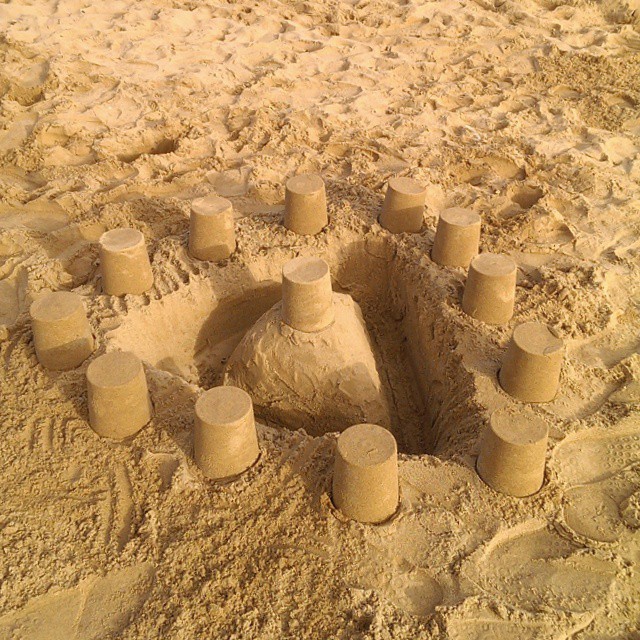 Sandcastles - from Instagram