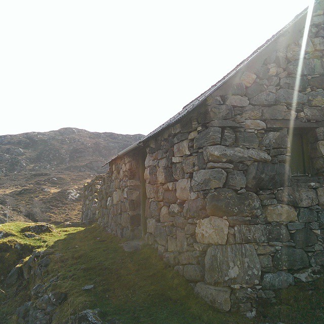 Strathan bothy - from Instagram