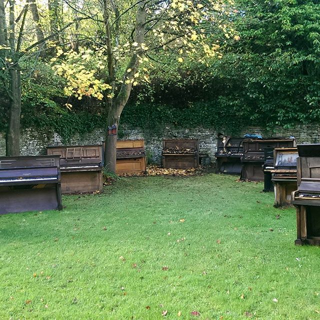 The Convent piano graveyard - from Instagram